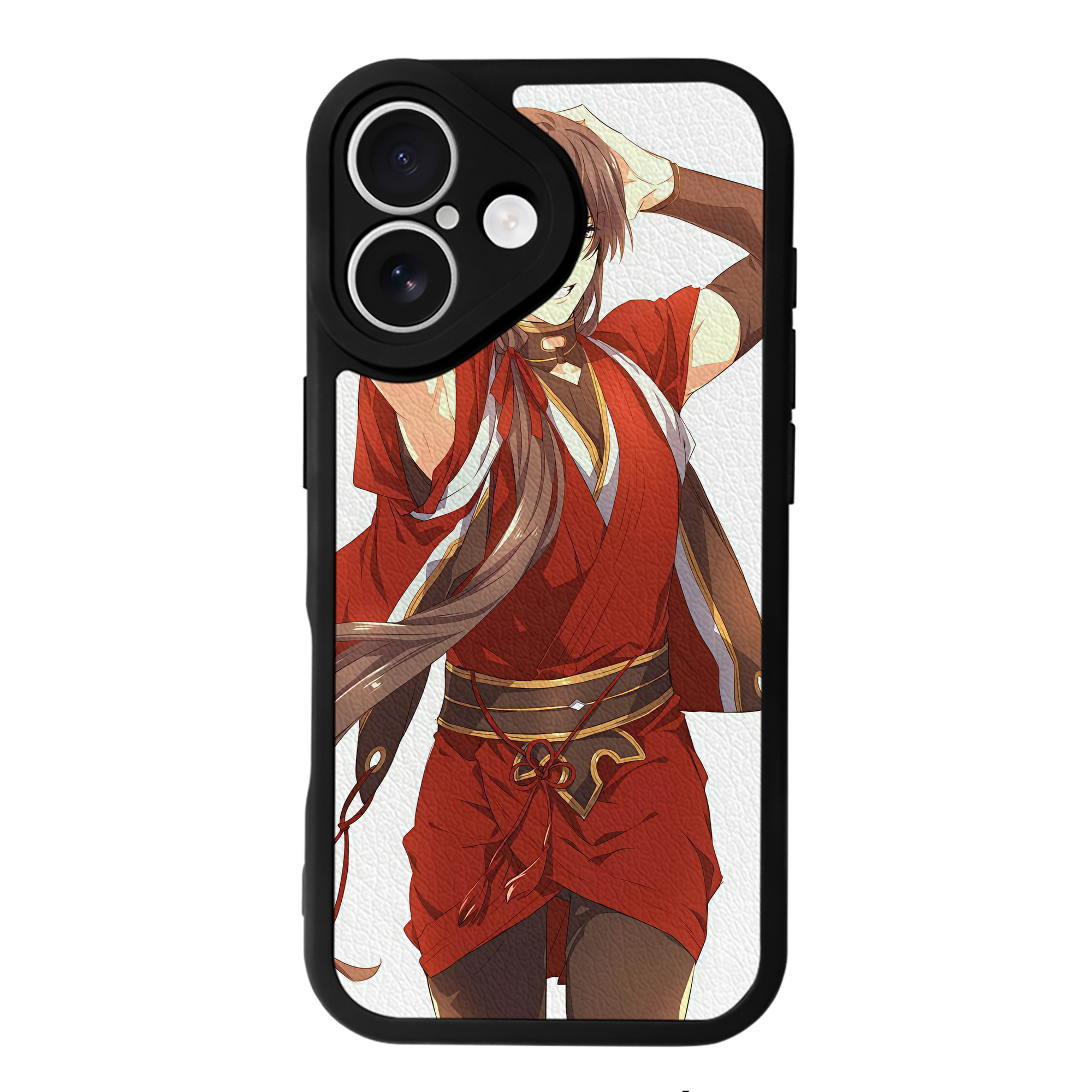 （画像用） 刀剣乱舞 Touken Ranbu 【iPhone 16シリーズ対応】シリコンスマホケース（レザー調） 材質：シリコン